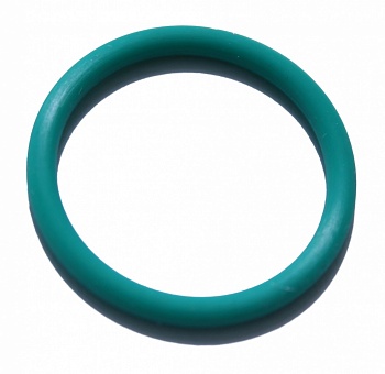Кольцо упл. Silicon 27мм зеленое (Р-22)